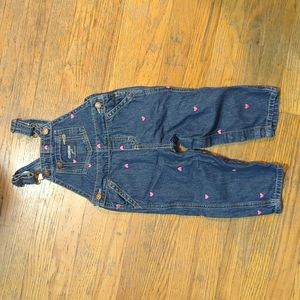 OshKosh Girl Overalls NWOT